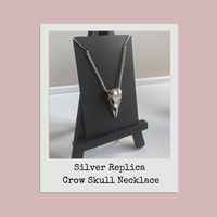 Crow Skull Necklace